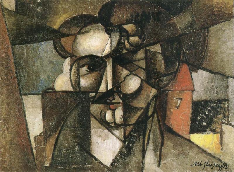 Juan Gris The head of man Norge oil painting art